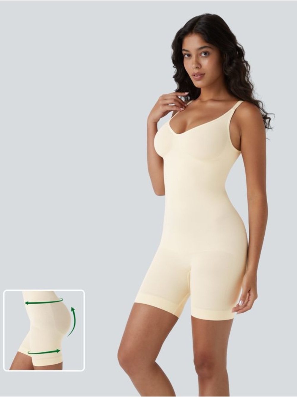 HALARA Seamless Nude Shaping Bodysuit
